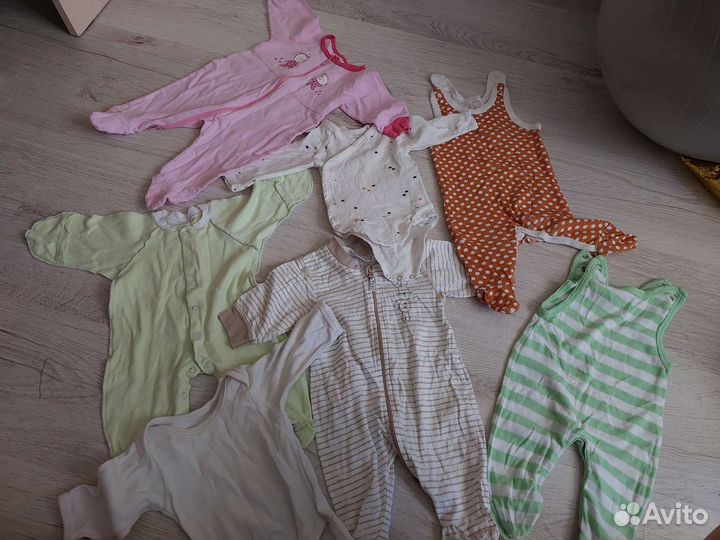 Вещи пакетом на девочку 56