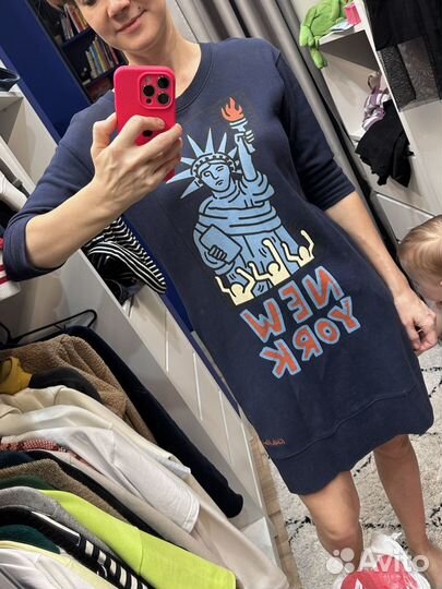 Коллекционное платье Uniqlo x Keith Haring