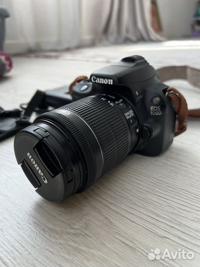 Фотоаппарат canon 100d + портретник 50/1,8