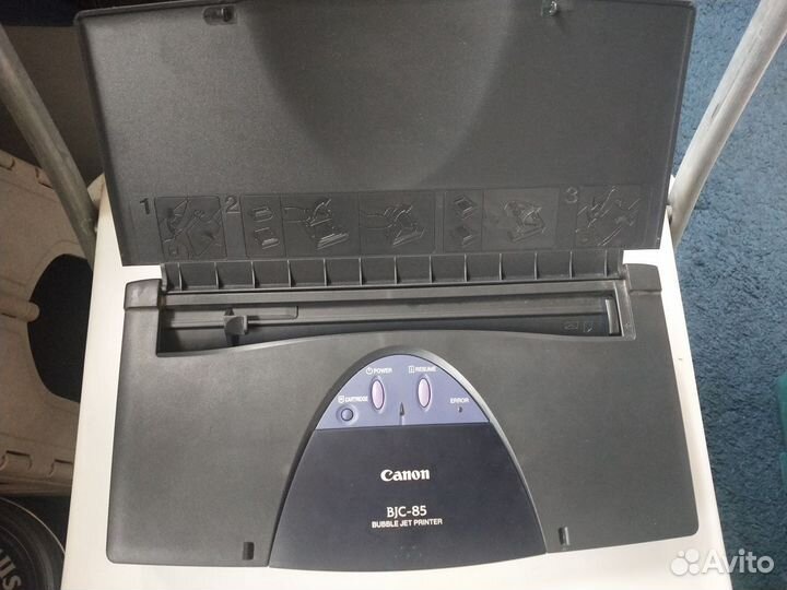 Цветной принтер пузырьково-струйный