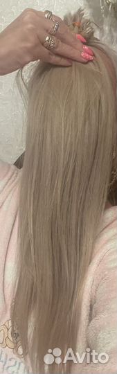 Продам натуральные волосы блонд славянку