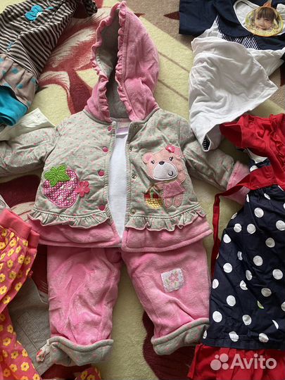 Детские вещи пакетом для девочек