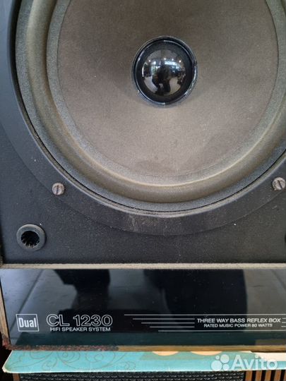 Винтажная акустика Dual CL1230