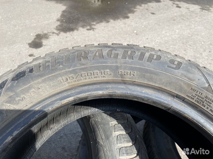 Goodyear UltraGrip 9 195/60 R16 93