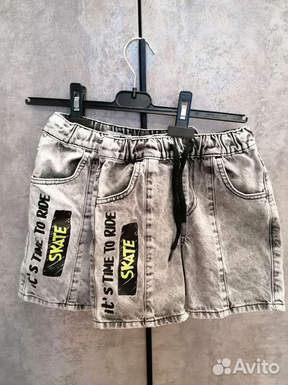 Джинсовые шорты на мальчика