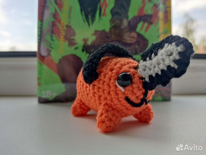 Почито, игрушка, вязаная, крючком, ручная работа