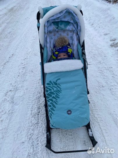 Детские санки коляска бу