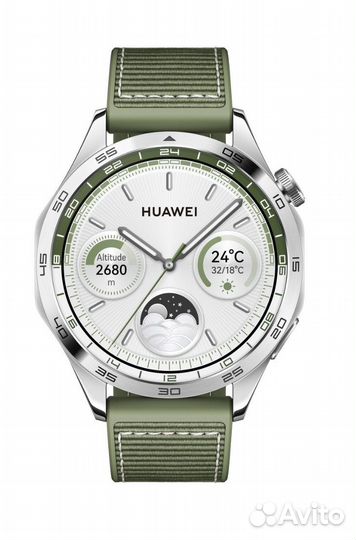 Смарт-часы Huawei watch gt4 woven green PNX-B19