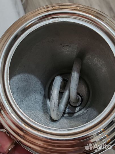 Самовар 1,5 л, волжский сувенир новый, 1989г СССР