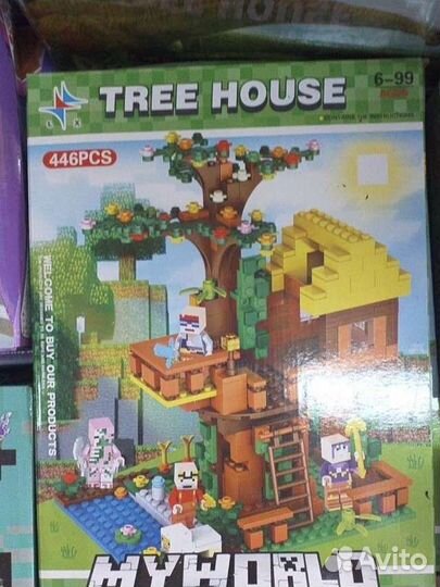 Конструктор lego, Майнкрафт, Лего