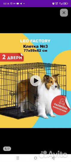 Клетка вольер для собак бу