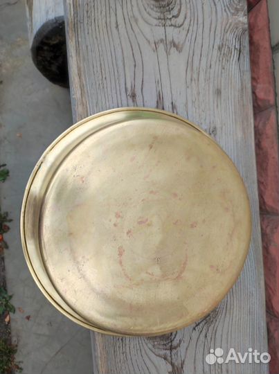 Латунный таз для варенья СССР