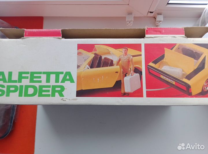 Игрушечный автомобиль Alfetta Spider
