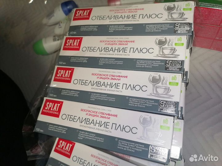 Зубная паста Colgate, splat