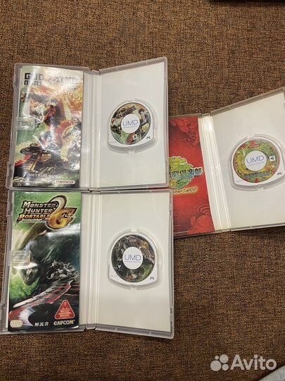 Японские игры диски PSP