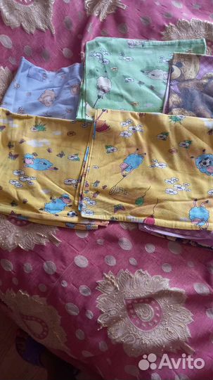 Пастельное белье для детского сада