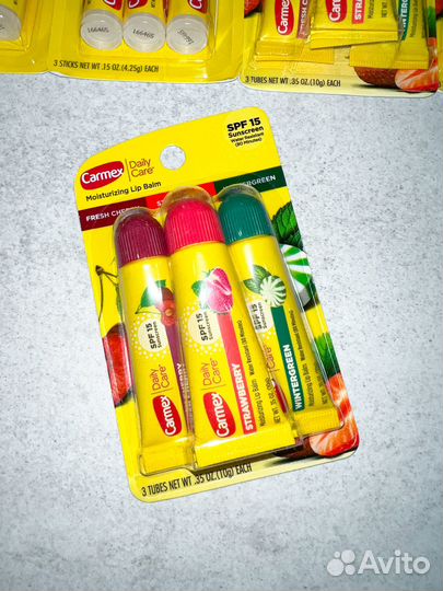 Бальзам для губ carmex SPF15