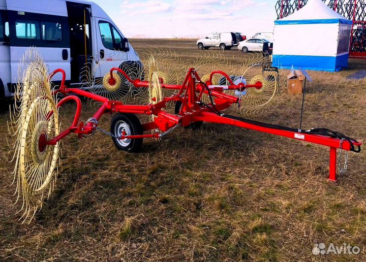 Грабли, ворошилки, валкователи АЗАС ГВВ-6, 2023