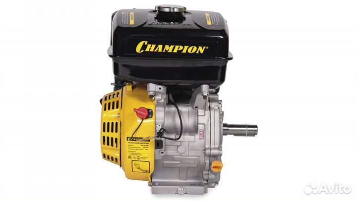 Двигатель champion 9 л.с. 270 см3 G270-1HK шпонка