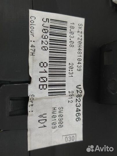 Б/У Щиток приборов (приборная панель) Европа