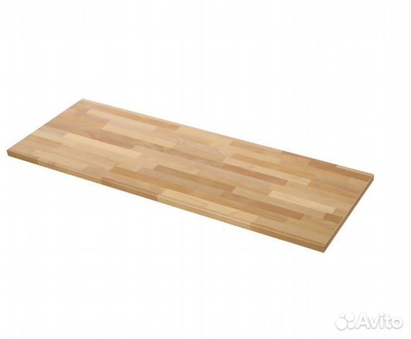 Столешница натур бук Икеа карлби 372см