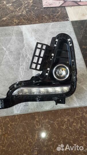 Противотуманная фара с ходовым огнём на кия рио4