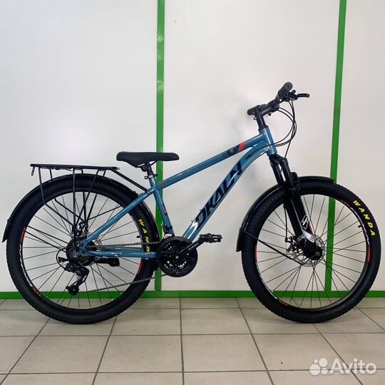 Скоростной велосипед Синий-черный новый