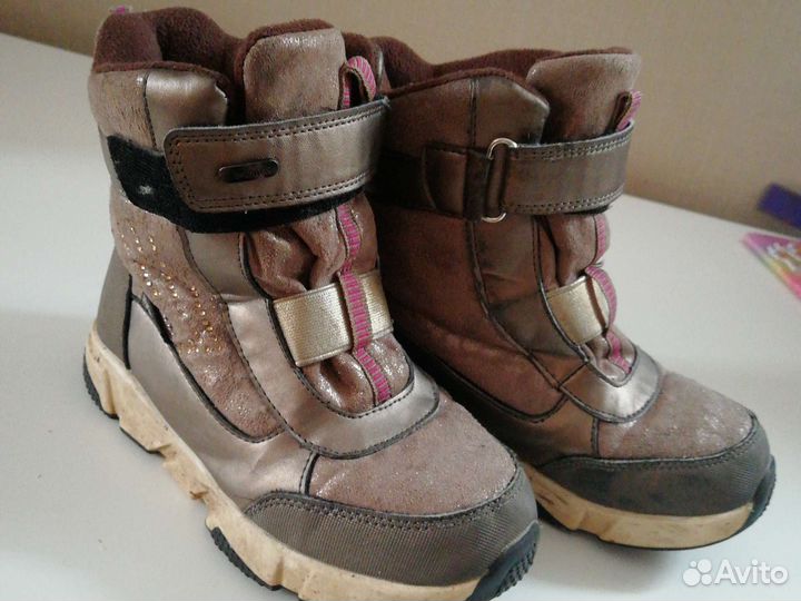 Полусапожки зимние для девочки 34 р