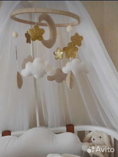 Мобиль из фетра