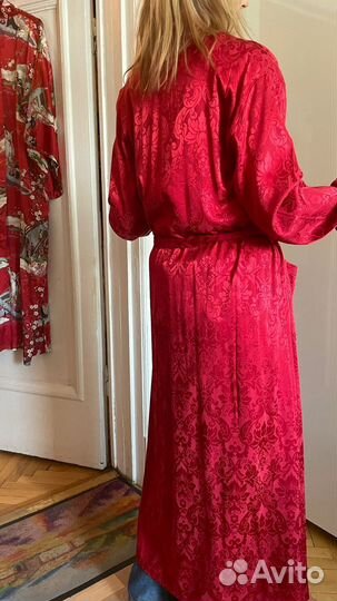 Халат японский натуральный шелк