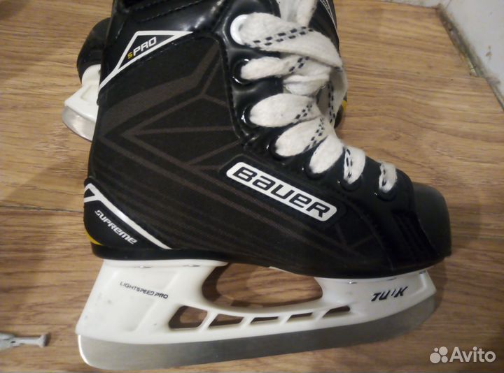 Коньки хоккейные детские Bauer и Easton б/у