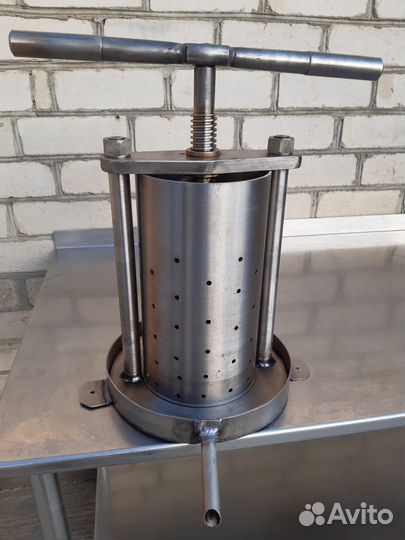 Пресс для винограда из нержавейки