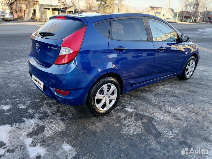 Hyundai Solaris 1.6 МТ, 2013, 124 700 км