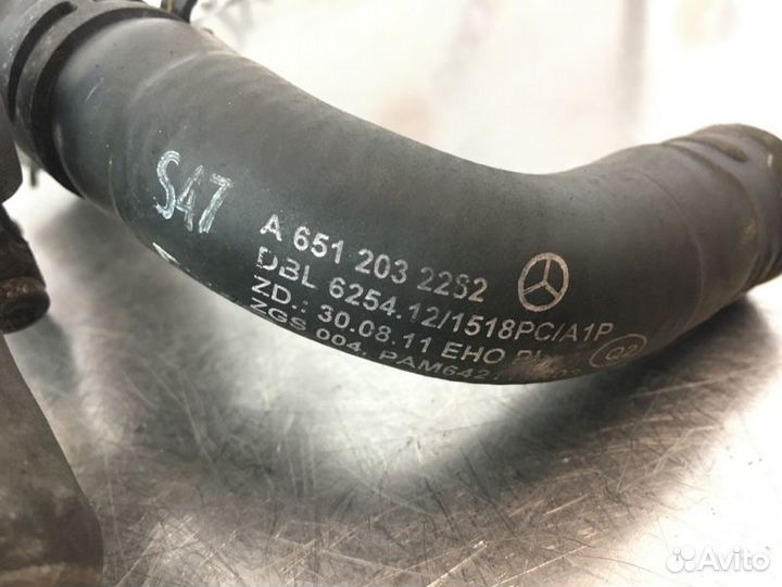 Кран отопителя (печки) Mercedes C-Class W204 OM651