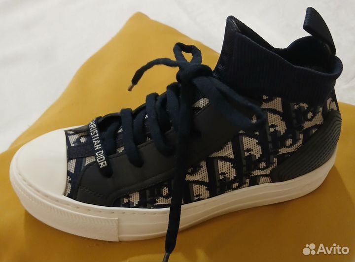 Сникеры на платформе Walk'n'Dior. Оригинал