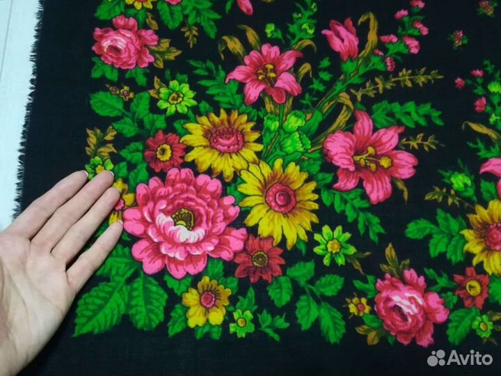 Винтажный платок 50-е г