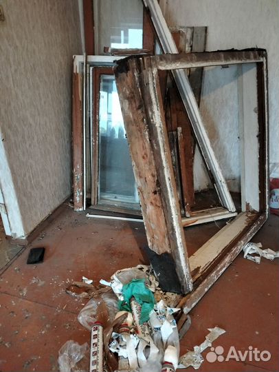 Отдам даром бесплатно окна Б/У