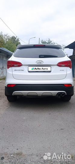 Hyundai Santa Fe 2.4 AT, 2013, 206 000 км