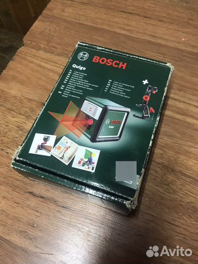 Лазерный уровень bosch