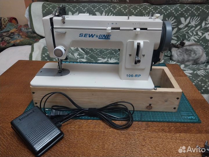 Швейная машина для тяжелых материалов