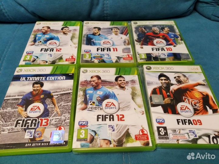 FIFA для PS2, PS3, xbox 360