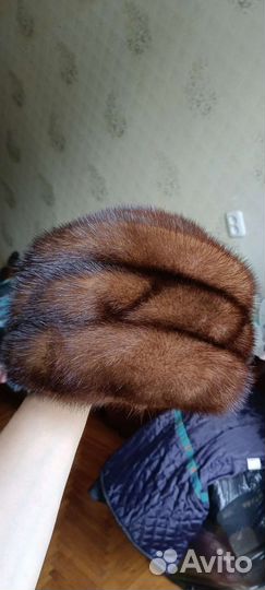 Шапка норковая женская