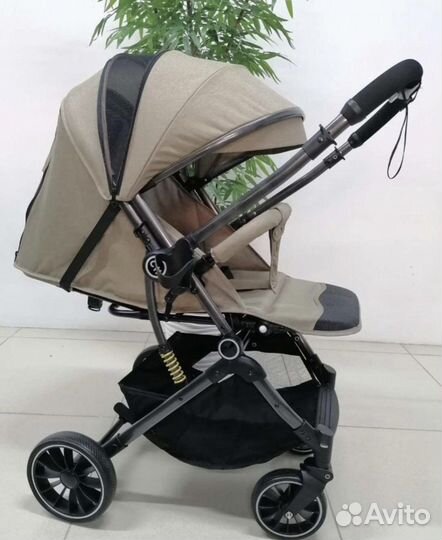 Коляска luxmom 525 перекидная ручка