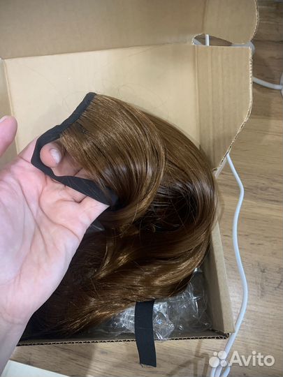 Хвост на заколках новый