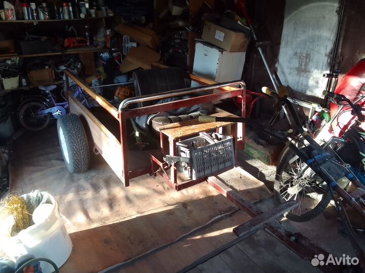 Прицеп для мотоблока самодельный