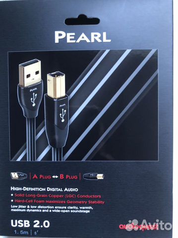 Audioquest pearl Usb A-Usb B (1.5м)