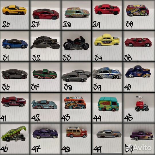 Hot wheels машинки