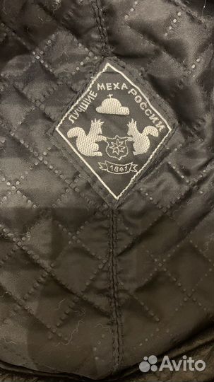 Меховая мужская кепка