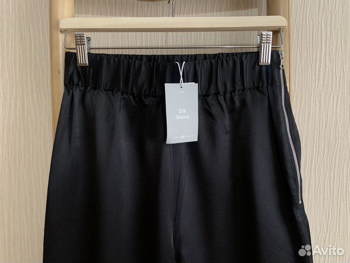 Брюки шелк H&M Premium новые