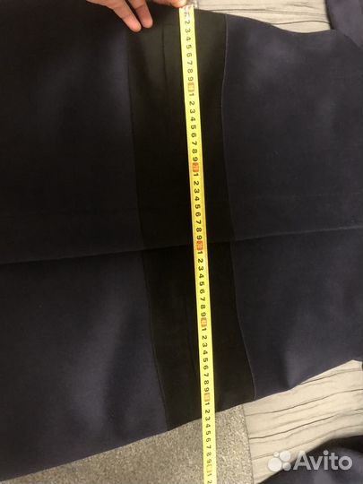 Пальто женское демисезонное 46 48 синее